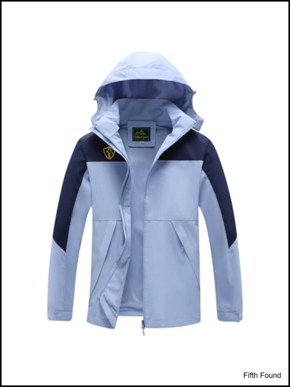 GIISAM Waterproof Lightweight Rain Jacket Packable Windbreaker with Hood